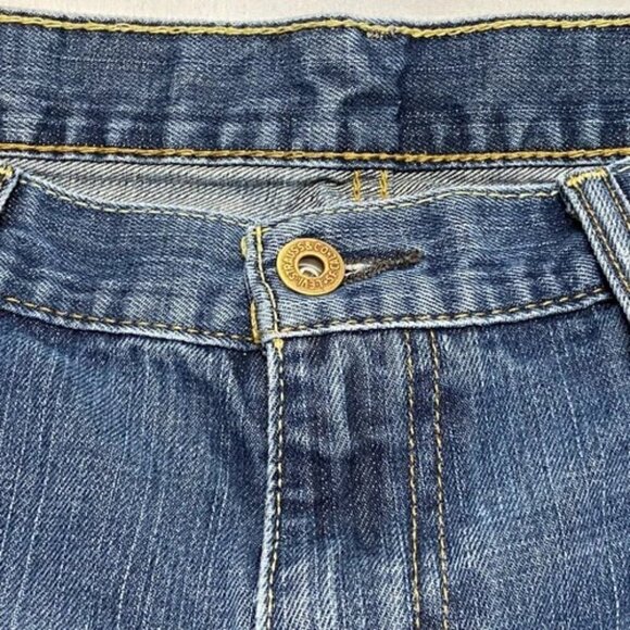 Levi's 569 Jeans Men's 34x30 Blue Drk Wash Loose Fit Straight Leg LEVI Denim GUC - Picture 10 of 12